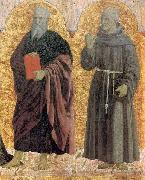 Piero della Francesca Polyptych of the Misericordia: Sts Andrew and Bernardino china oil painting artist